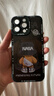 奶小鸭（NEYAA） 适用苹果15promax手机壳 iphone15promax保护套全包硅胶防摔超薄创意卡通简约软壳男女款 石墨黑 实拍图