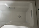 科勒（KOHLER） 浴缸家用浴室整体独立式浴缸希尔维亚克力浴缸泡澡亲子浴缸 右角位99018T(1500x800)1.5m 实拍图