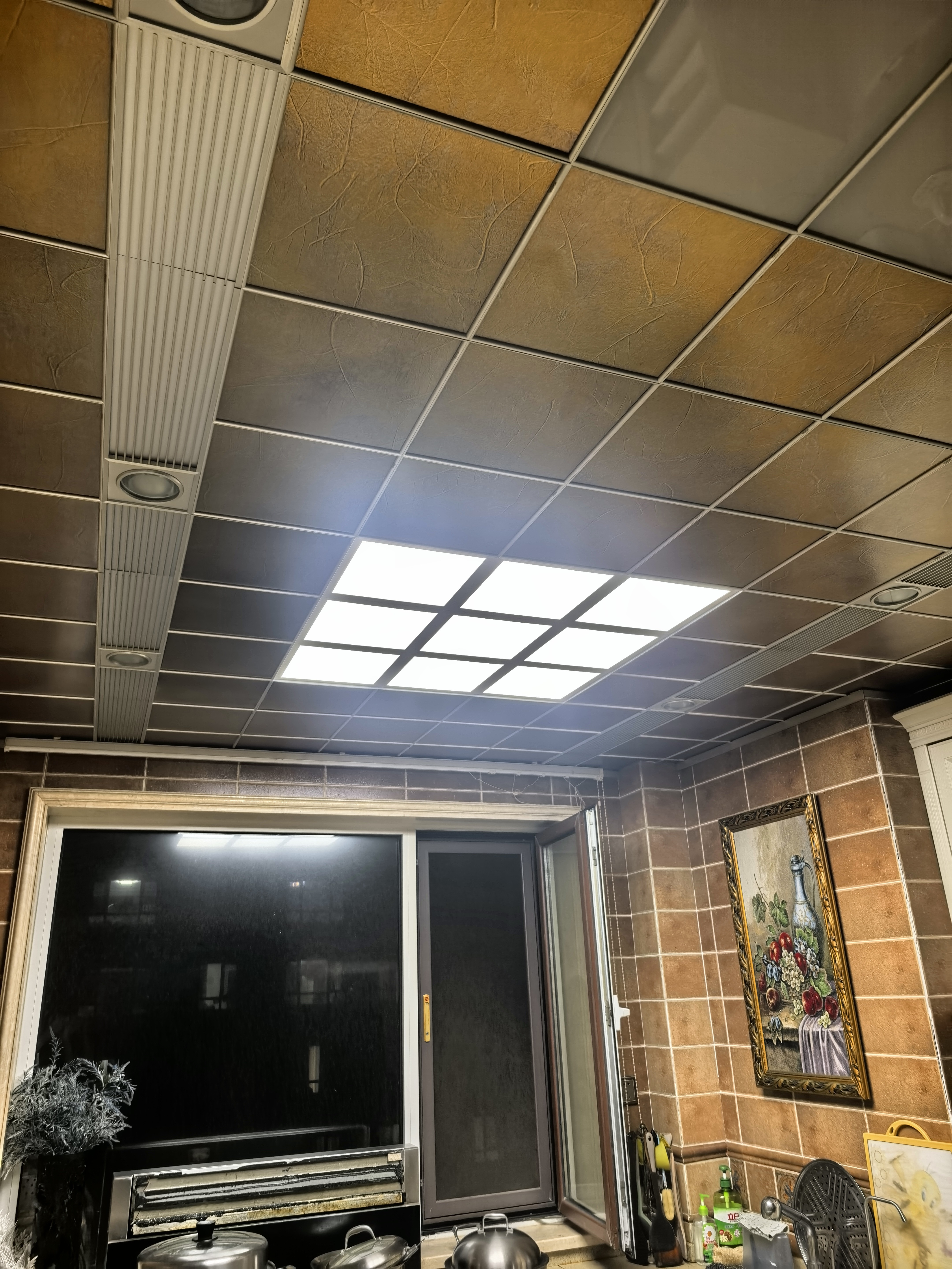 友邦（YOUPON） 集成吊顶灯led灯铝扣板灯厨房卫浴灯白光无闪屏面板灯高亮平板灯 18W照明【ZD321】 实拍图