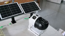 奥克斯4g太阳能摄像头室外无电无网终身免费流量免插电手机远程高清监控器家用户外360度无死角全景夜视 实拍图