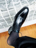 REGAL丽格商务正装鞋三接头皮鞋缝制鞋婚鞋德比鞋男士皮鞋男T62B BJP(黑色/日本进口牛皮革) 44 实拍图