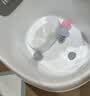 iuu儿童泡澡桶 加厚宝宝洗澡桶 婴儿洗澡盆家用沐浴桶洗澡神器 【0-15岁】加厚泡澡桶-北欧灰 材质：食品级PP材质，无添加回料 实拍图