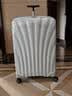新秀丽（Samsonite）贝壳箱拉杆箱密码箱包七夕行李箱旅行箱单拉杆V22 白色-双轮【升级款】 28英寸 实拍图