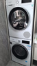 西门子（SIEMENS）iQ300 10+10KG大容量洗烘套装全自动滚筒洗衣机热泵烘干除菌除螨 WG52A100AW+D00W 实拍图