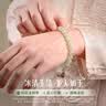 中国珠宝（Sino gem）浅晴水和田玉手串女士天然玉石串珠手链生日礼物送女友老婆纪念日 实拍图