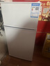 新飞冰箱小型租房用 一级能效冷 藏冷冻两用1-2人家用小冰箱 出租房双门电冰箱办公室两门 26年升级 76A一级能效【保温升级】白 实拍图