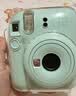 富士（FUJIFILM）instax 拍立得mini12 一次成像相机 mini11/41三寸相纸 送女生 生日礼物 奖品 【刮刮乐抽相纸】 Mini12 薄荷绿【经典百搭】 官方标配【不含相纸】 实拍图