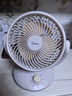 美的（Midea）【小型风扇】轻音台式桌面空气循环扇家用柔风电风扇宿舍办公迷你台扇落地扇空调伴侣 GAF18AD 实拍图