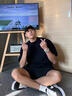 举风怪兽实验室柳叶弯刀牛仔裤男款胖子大码腿粗屁股大直筒微喇叭裤子 黑色 【高品质】 4XL 建议180-200斤收藏加购优先 实拍图