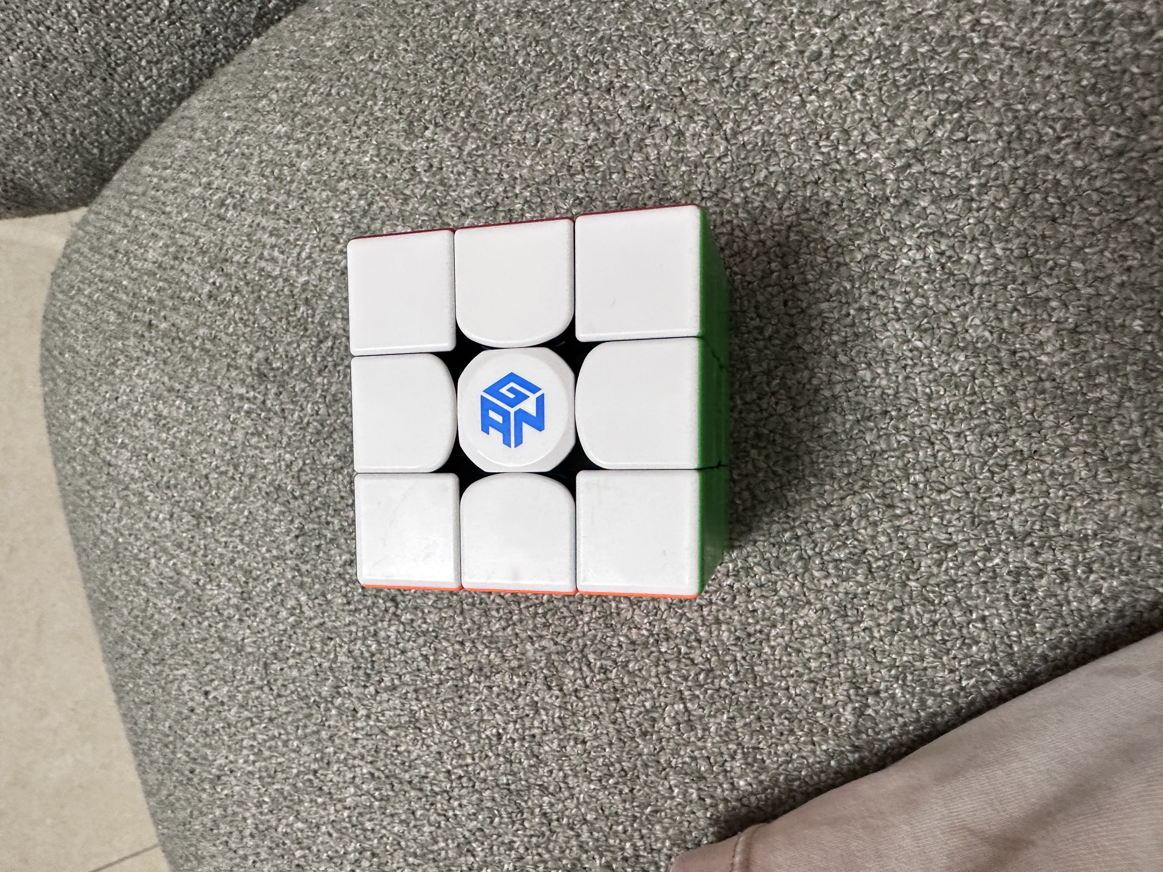GAN魔方三阶儿童益智玩具初学者磁力顺滑比赛早教生日礼物356M标准版 实拍图