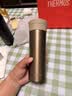 膳魔师（THERMOS）保温杯纯钛杯530ml男女士保冷水杯子茶杯中秋礼物TCTC-550T GD 实拍图