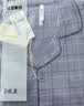 红豆居家男士精梳纯棉情侣睡衣男格纹长袖女士家居服 蓝色 2XL 实拍图