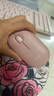 罗技（Logitech）PEBBLE 2.0 无线蓝牙鼠标 静音鼠标 办公鹅卵石便携 升级Pebble2代 粉色 实拍图