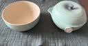 万仟堂旅行茶具 高档陶瓷 便携功夫茶具套装 水果快客杯 平安客 送礼 实拍图