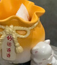 艺上美生日礼物女桌面摆件好运连连大容量笔筒实用学生伴手礼品工位装饰 樱花猫黄色笔筒（好运连连） 实拍图
