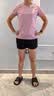 361°运动套装女夏季新款跑步速干短袖短裤两件套瑜伽服662524001H-2 实拍图