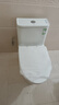 九牧（JOMOO）11173-2-1/41KD-3大力神普通马桶家用虹吸抗菌节水坐便器400坑距 实拍图