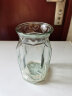 泰西丝 玻璃花瓶创意水培植物玻璃花瓶透明水养绿萝花盆容器插花瓶圆球形鱼缸器皿 18钻石(竖菱)透明 中等 不含绿植 实拍图