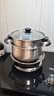 美厨（MAXCOOK）汤锅 304不锈钢汤锅汤煲20cm 加厚复合底 燃气炉电磁炉通用YC-20 实拍图