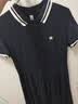 森马（Semir）连衣裙女夏季撞色polo领短裙字母运动风学院风百褶裙101325114051 实拍图