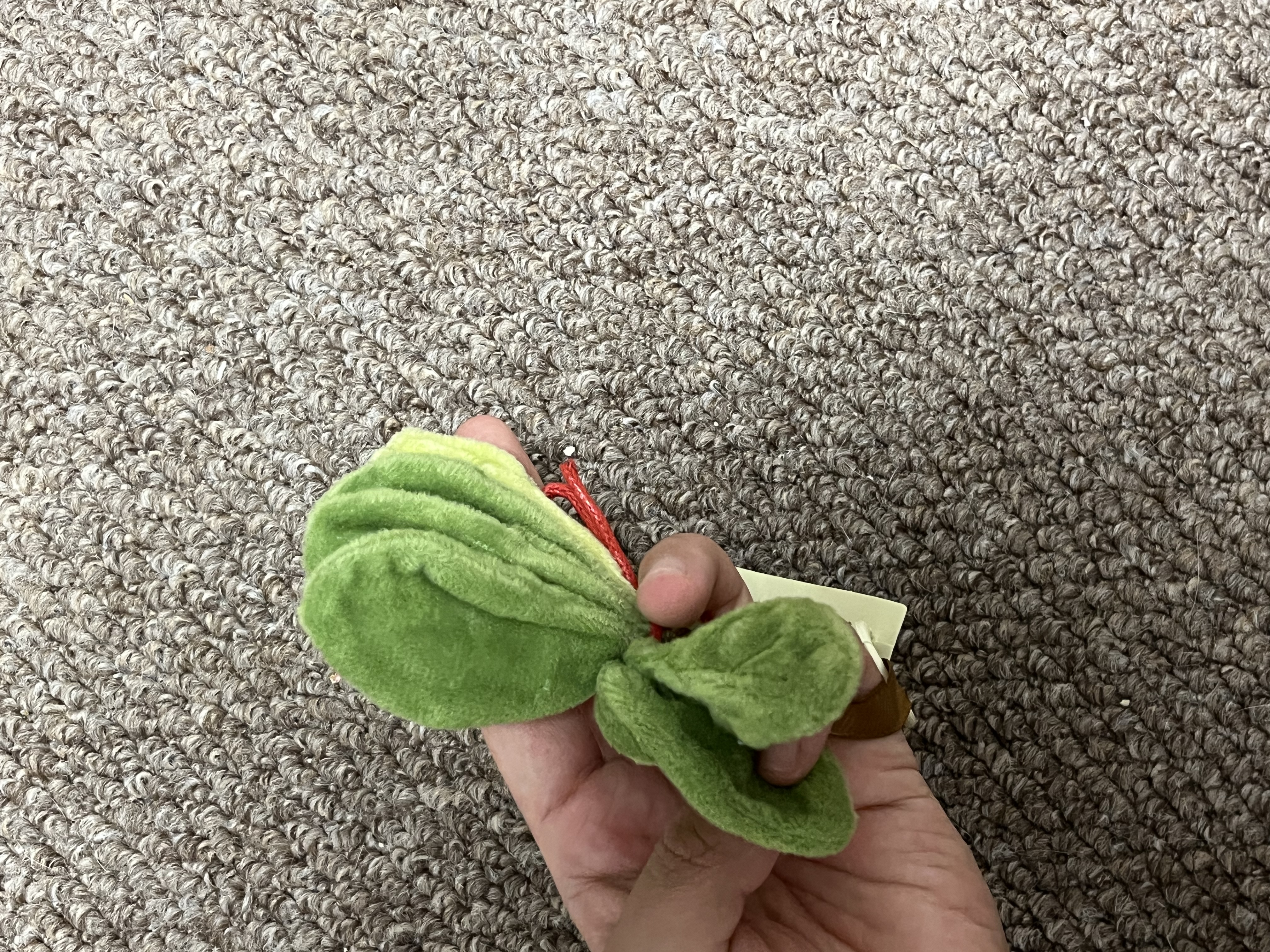 首力仿真柚子叶挂件拍拍除烦恼毛绒玩偶书包钥匙扣包包配饰创意礼物 实拍图