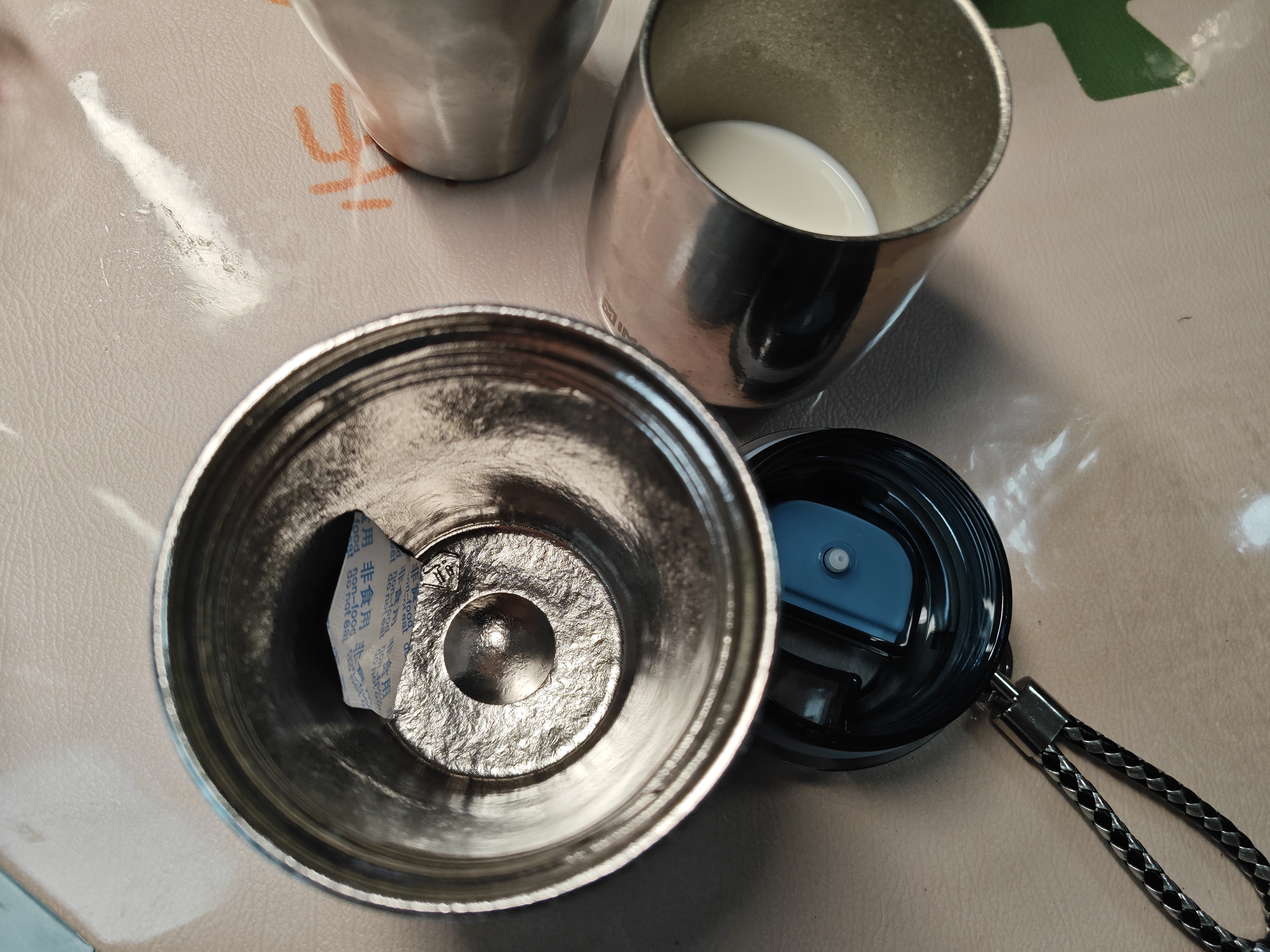 霸王茶姬（CHAGEE）纯钛杯保温杯0涂层咖啡杯户外双层隔热泡茶水杯子毕业礼物送老师 实拍图