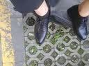 卡帝乐鳄鱼（CARTELO）男士皮鞋商务正装鞋男夏季透气镂空皮凉鞋男9595 黑色镂空款 41 实拍图