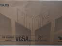 华硕VG27UQEL5A 27英寸显示器4K 80Hz双模1K 310Hz电竞FastIPS FreeSync无撕裂G-sync 0.3ms响应HDR400 实拍图