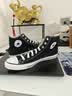 匡威（Converse）All Star夏季经典帆布男女高帮休闲运动鞋黑色101010 101010/黑色 42 实拍图