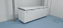 美的（Midea）熊墩墩速冻王冰柜商用大容量300/400/500/700升以上零下40度超低温冷柜冷藏冷冻两用家用一级能效 1000升 2.4米带脚轮＋门锁【-40℃电控】钢胆 实拍图