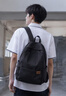 JEEP双肩包男大容量休闲背包女高中大学生书包轻便通勤电脑包旅行包 黑色【35L大容量+多隔层】 实拍图