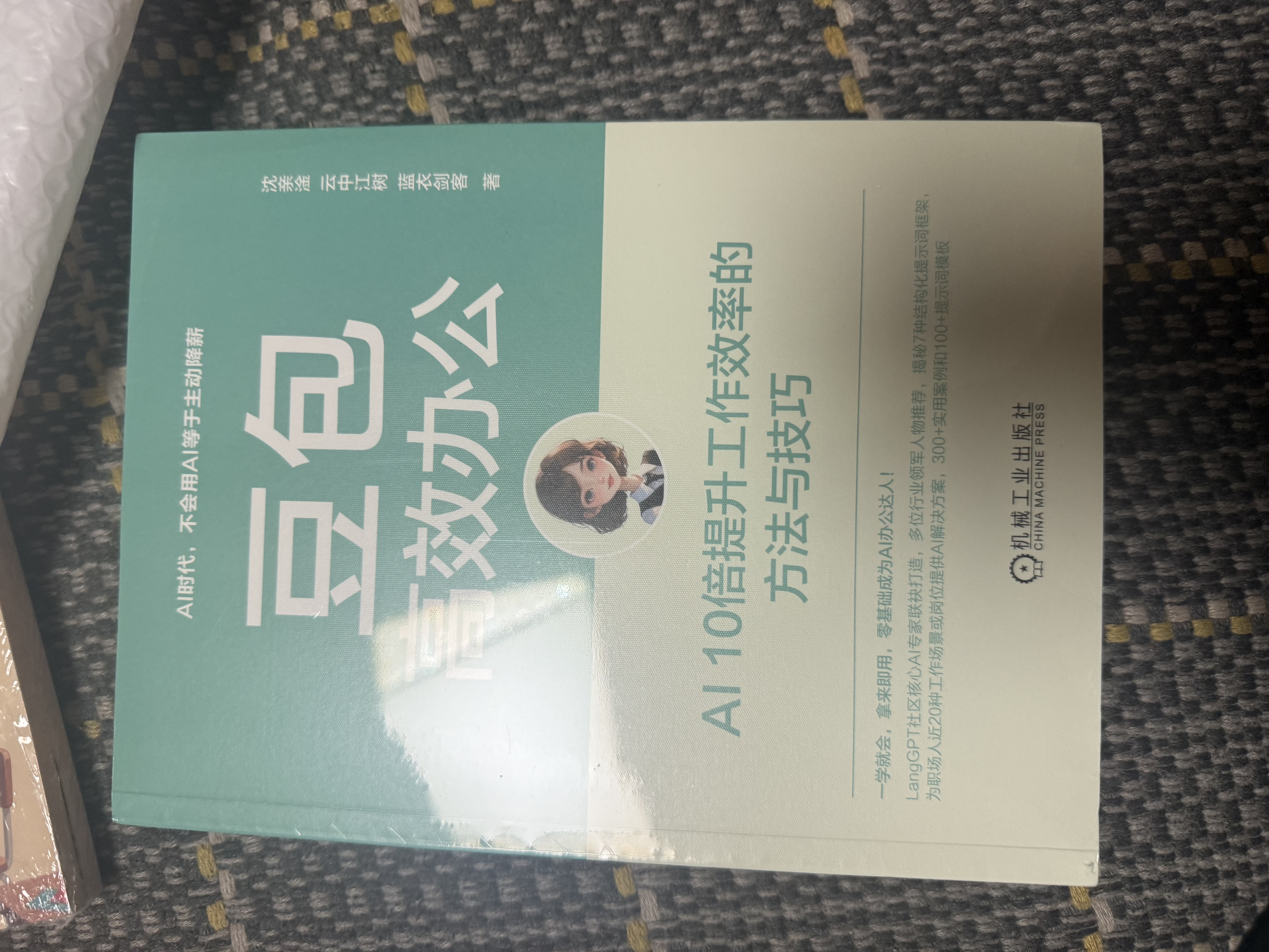 豆包高效办公：AI 10倍提升工作效率的方法与技巧 AI办公 DeepSeek赋能 豆包从入门到精通 实拍图