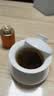 京东京造 茶杯盖碗  360°旋转可悬停功夫泡茶盖碗茶具羊脂玉瓷薄胎150ml 实拍图