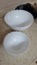 乐美雅白玉玻璃露特莎餐具7件套耐热玻璃微波炉可用餐具礼盒碗盘餐具 实拍图