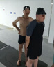 361°泳衣男士泳裤泳镜泳帽套装平角沙滩防尴尬短袖度假温泉游泳装备 实拍图