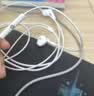 惠普（HP）有线耳机半入耳式type-c接口圆孔游戏电竞耳机 音乐耳机 降噪K歌线控带麦 适用苹果华为手机 白色 实拍图