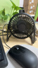台式小风扇桌面风扇小型家用静音办公室桌面上usb风扇学生宿舍电风扇3c数码全网低价 5吋直插一档|台挂两用|静音大风力|颜色随机 实拍图