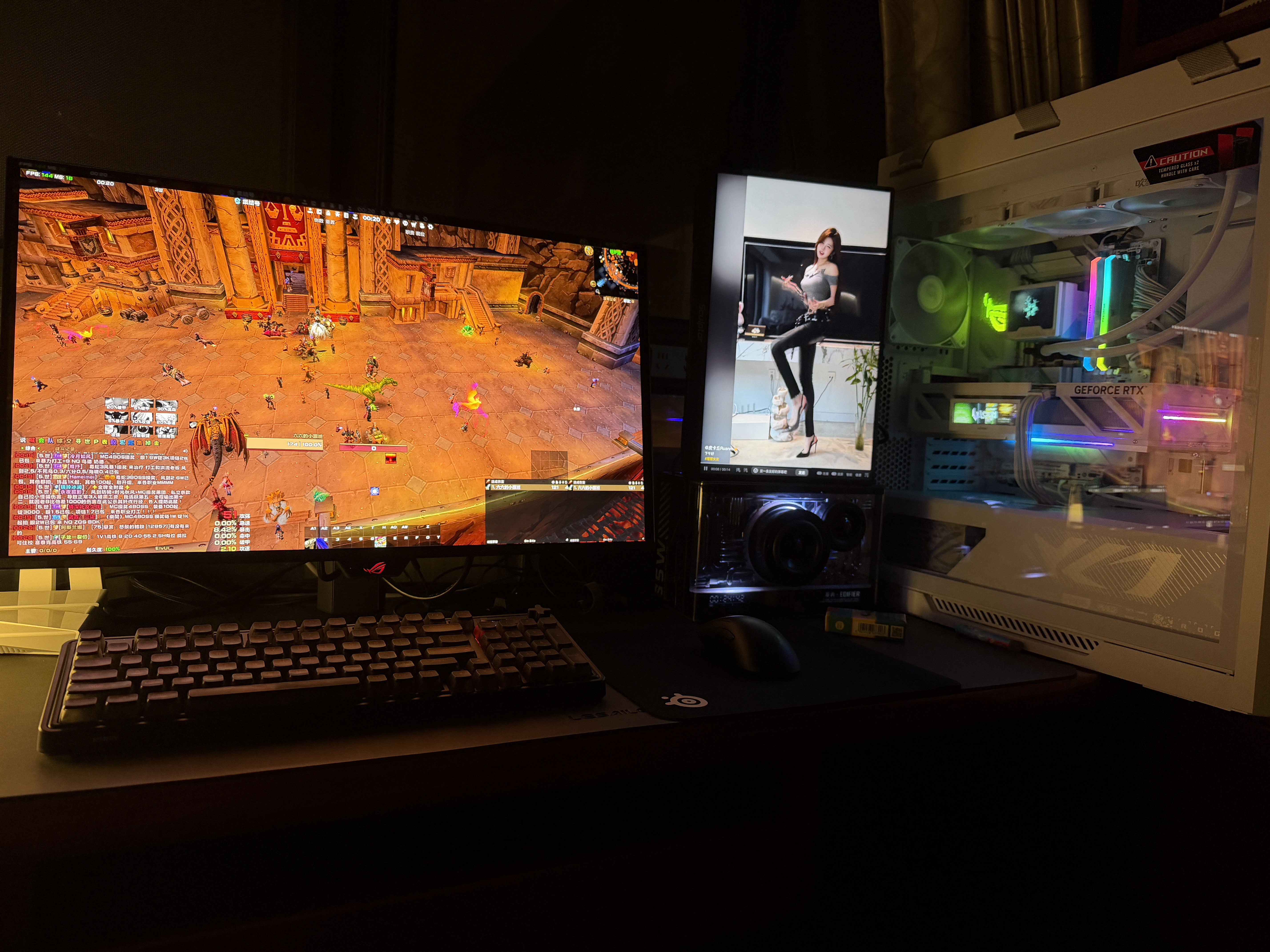 ROG STRIX X870-A GAMING WIFI S吹雪主板 支持CPU 9900X3D/9950X3D/9800X3D (AMD X870/socket AM5)  实拍图