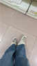2026新款老北京布鞋女士单鞋懒人一脚蹬厚底渔夫鞋时尚休闲帆布鞋 米白色【升级款】 38 实拍图