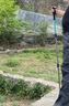Naturehike挪客光迹3EXT碳纤维登山杖女户外专业徒步三节伸缩手杖男 赤焰橙 实拍图
