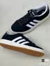 adidas「面包鞋」GRAND COURT BASE 00s休闲低帮板鞋男女阿迪达斯   黑色/白色/树脂黄(推荐女生选小半码)   42.5 实拍图