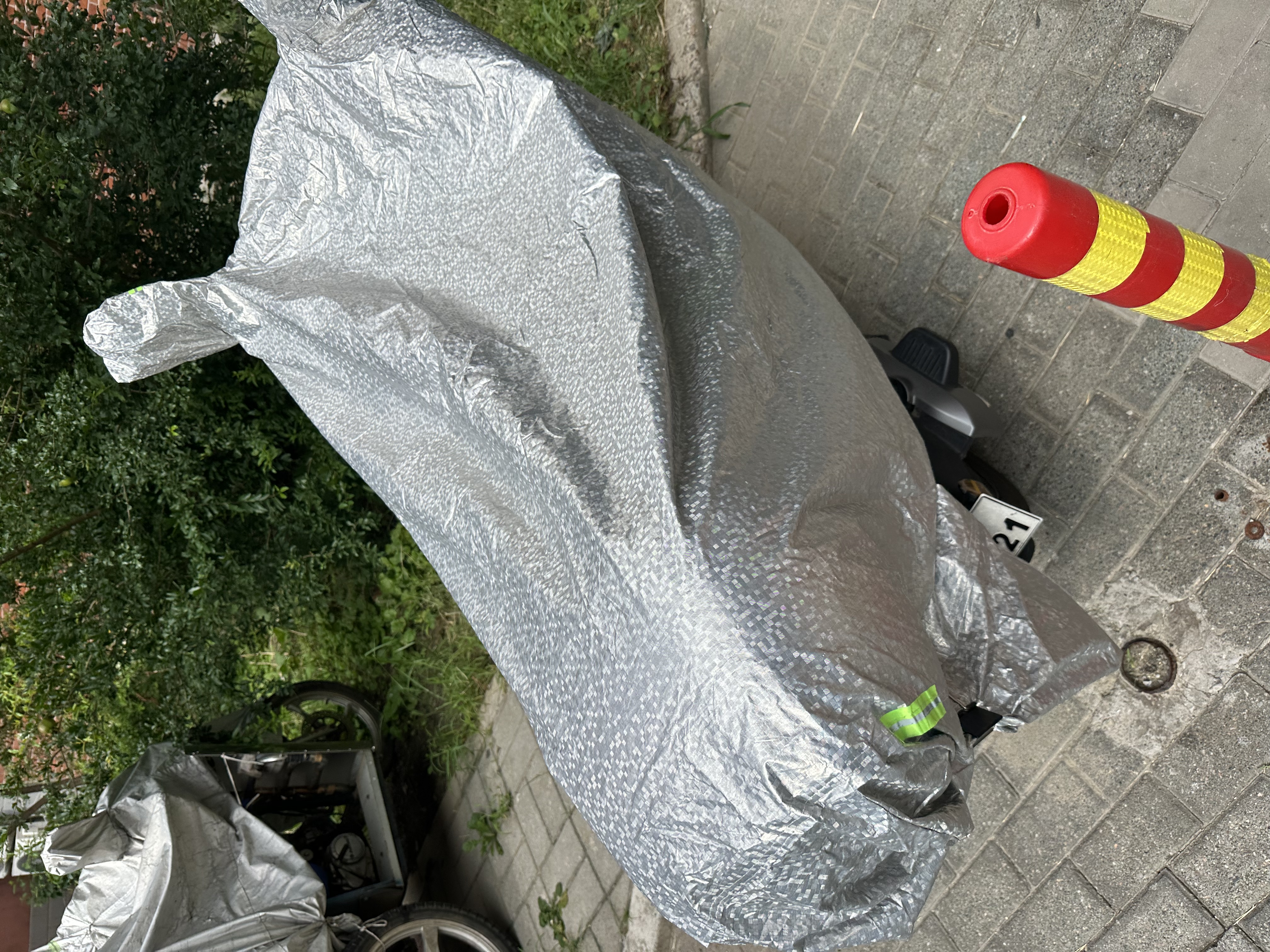 车归沐电瓶摩托车车衣防雨罩车罩摩托电瓶车防晒尘雪罩五羊本田铃木豪爵 实拍图