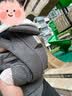 ERGObaby二狗背带婴儿抱娃神器四季透气外出旅行遛娃神器解放双手 Omni Deluxe石墨灰送口水巾 实拍图