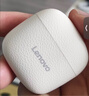 联想（Lenovo）蓝牙耳机2026最新款超长续航半入耳式联想正品5.4通话降噪无线耳机运动跑步音乐游戏 月岩白|近7天热卖第1|天籁之音 实拍图