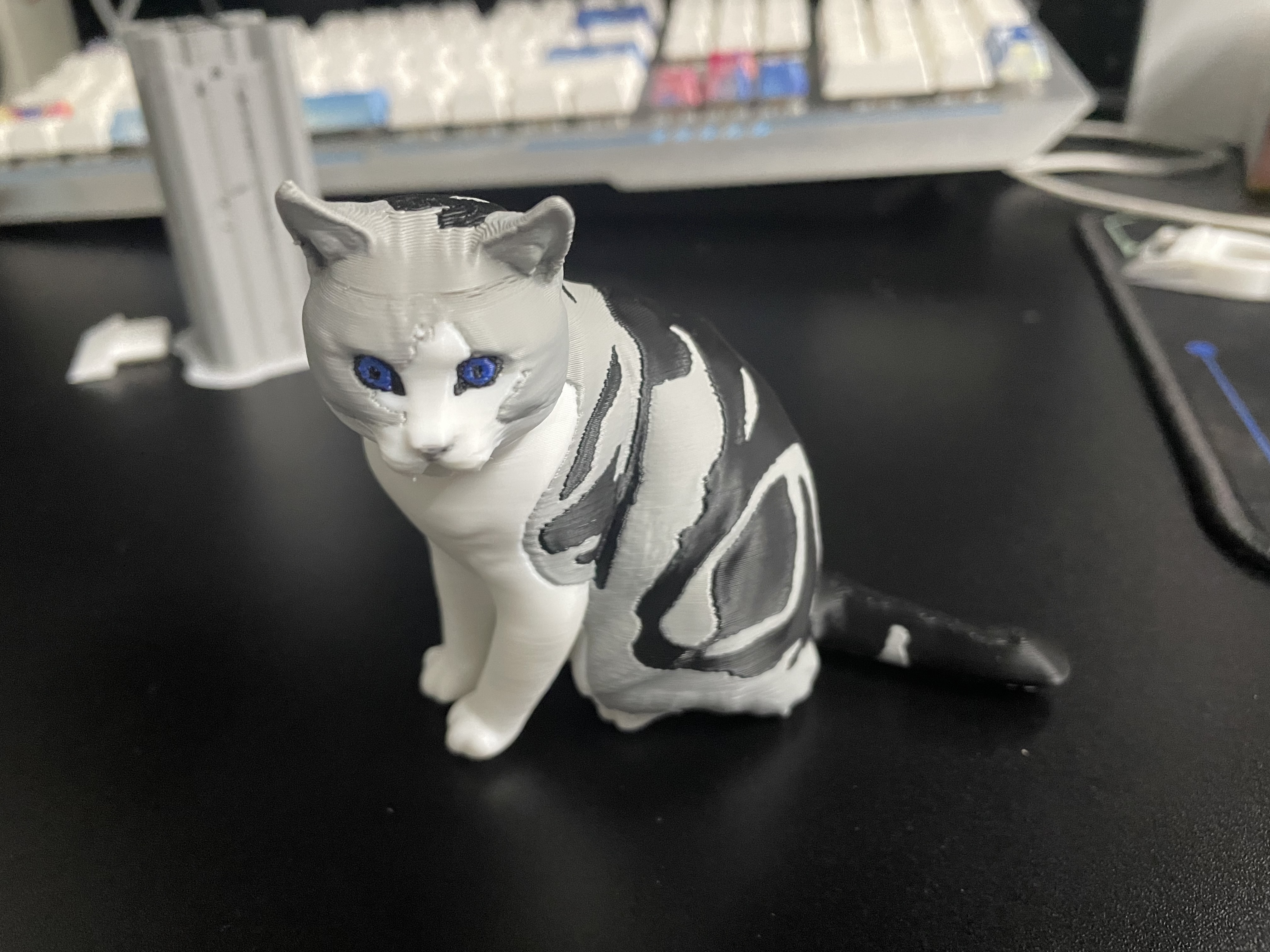 拓竹X2D 3D打印机器双头双喷嘴立体多色家用桌面FDM高速智能AI检测UL认证排放安全 X1C升级 X2D 多色套装【大陆版】 实拍图