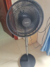 美的（Midea）【超级单品】七叶轻音立式电风扇家用柔风落地扇台式桌面小型风扇大风量节能摇头宿舍电扇 SAF30AB 实拍图