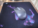 罗技（Logitech）M196 无线蓝牙鼠标 办公鼠标 笔记本商务办公家用 小巧便携 对称手型 石墨灰 实拍图