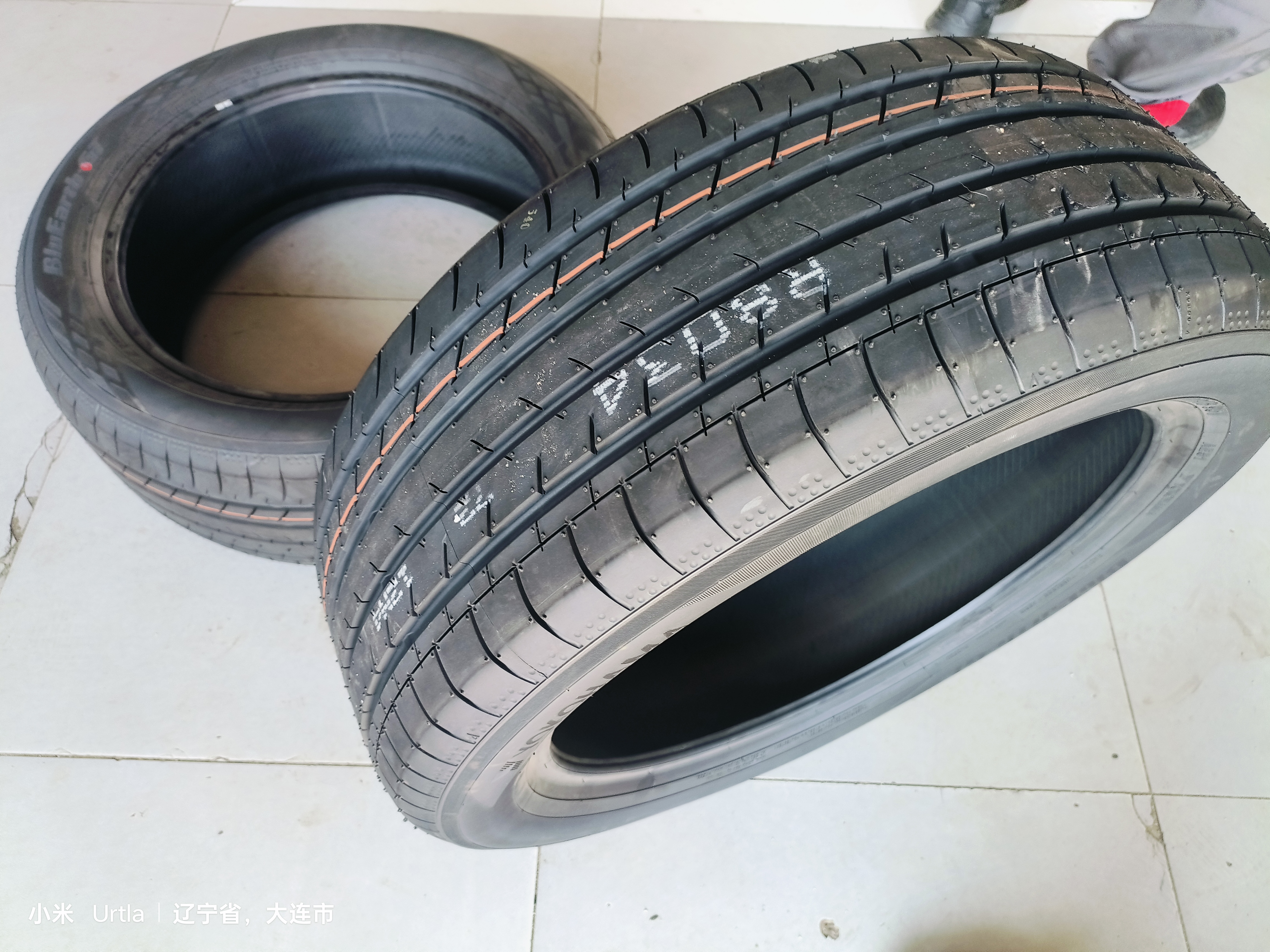 优科豪马（yokohama）横滨汽车轮胎225/50R18 95V AE51E原配丰田bZ3,适配比亚迪海豹EV 实拍图