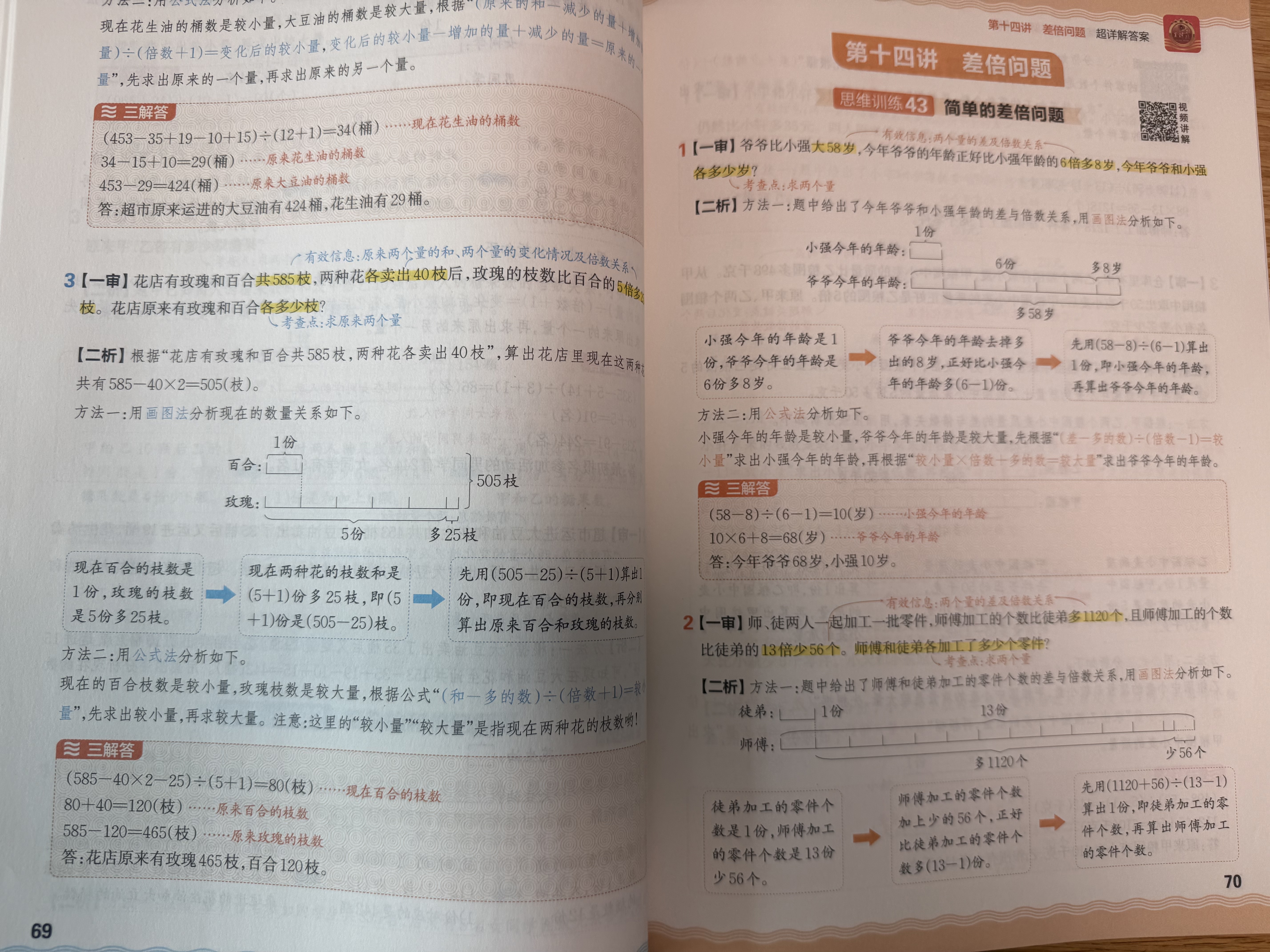 王朝霞2026-2027学年新版数学思维训练超详解四年级上下册小学奥数举一反三数学思维培养应用题专项强化训练思维逻辑启蒙训练 开学季 实拍图