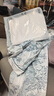 婧麒（JOYNCLEON）月子服纯棉春夏孕妇可哺乳睡衣产前产后透气舒适蓝XXL Jyz154235 实拍图